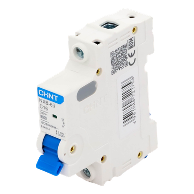 NXB631PC16 - Chint Interruptor Termomagnético DIN / 1 Polo / 16 A NXB631PC16