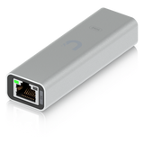 UACC-ADAPTER-RJ45-USBC-5GE - Adaptador USB-C a Ethernet / 5 GbE RJ45 / Indicador de Actividad LAN / Compatible con Mac, Windows y Linux / Construcción en Aluminio y Policarbonato / 38 g (1.3 oz)