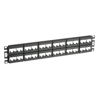 CPP48WBLY - Panduit 48-port modular patch panel 2U, Montaje en bastidor, 482.6 mm