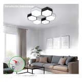 JLCR-2008-B - Jwj Lámpara LED Poligonal / 18 W / 1 800 lm JLCR-2008-B