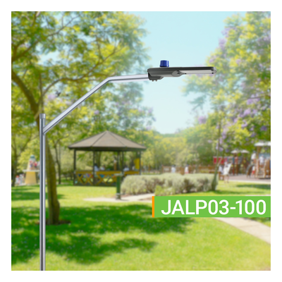 JALP-03-200 - Luminario Urbano con Fotocelda / 200W / Flujo Luminoso 32 000 lm / Ángulo de Luz 105°-135° / IP65 / Montaje en Poste o Brazo / Vida Útil 50 000 h.