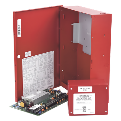 VISTA-128-FBP-T - Panel de Alarma Comercial / 128 Zonas / 8 Particiones / 2 Circuitos NAC 2.3 A / Listado UL / NFPA 72