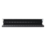 ZS-PNL-24E - Patch Panel / Blindado / 24 Puertos / Modular Vacío / Plano / 1UR / Cat 6A / Acero 18 Gauge