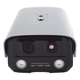 HF-VT410 - Hikvision Cámara IP de Detección Térmica de Incendios / Doble Lente 4 MP Óptico + 1 MP Térmico