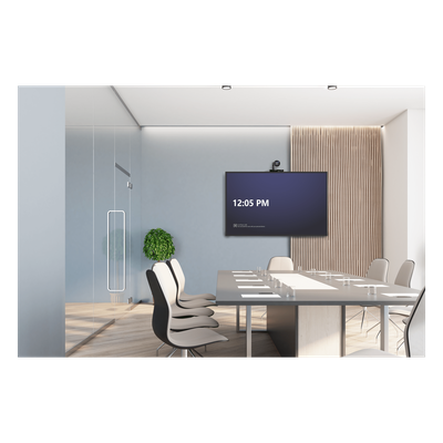 UVC-86-BLACK - Cámara de Videoconferencia IP / Dual 4K / Sensor 8 MP / Zoom Óptico 12x / Campo de Visión 120° Panorámico / Seguimiento Automático por Voz