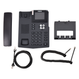 X3G - Teléfono IP empresarial para 2 lineas SIP con pantalla LCD de 2.8 pulgadas a color, puertos Gigabit y conferencia de 3 vías, PoE