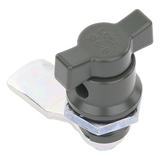 PST-LS1 - Precision Cerradura de Medio Giro / Aleación de Zinc / Recubrimiento Plástico PST-LS1