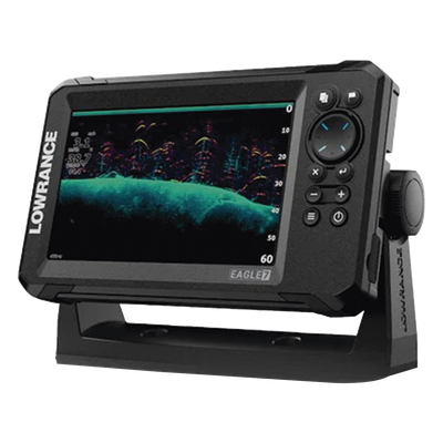 000-16311-001 - Eagle-7 ecosonda en pantalla horizontal IPS de 7 pulgadas, incluye transductor skimmer 50/200 kHz