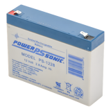 PS-1228 - Power Sonic Batería de Respaldo AGM/VRLA / 12V 2.8Ah / Terminales F1 PS-1228