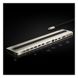 UH3237 - Docking Station USB-C / 13 Dispositivos Simultáneos / Dual Video 4K/60 Hz / USB 3.2 Gen 1 / Ethernet Gigabit / Power Pass-Through 85 W
