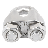 NUDO-14M-JSS - Syscom Tensor de acero forjado / Gancho-argolla / 3/8" x 6" NUDO-14M-JSS
