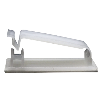 TH-CLIP-ORG - Clip Organizador de Cables / Auto-Adherible / 5 Unidades / Soporte 8.0 mm (6 AWG) / Carga 250 g (0.551 lb) / -5°C a 65°C (23°F a 149°F)