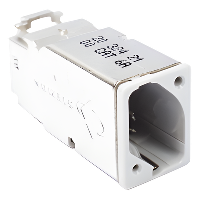 Z6A-SP - Conector Blindado para Patch Panel / Cat6A / 22-26 AWG / 19-inch Rack / -10 a 60 °C / 14 a 140 °F
