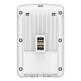 XV2-22H0A00-RW - Punto de Acceso Wi-Fi 6 / Diseño para Pared / 3 Puertos Gigabit / PoE Passthrough / Doble Banda 2.4 y 5 GHz / Hasta 2.5 Gbps / Radio IoT Integrado