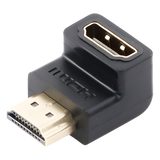 20109 - Ugreen 20109 cambiador de género para cable HDMI Negro, Oro