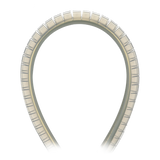 GEE144F-A-C - Panduit Cubre-filos Ranurado con Adhesivo / 2.5-3.7mm / 30.5m (100ft) GEE144F-A-C