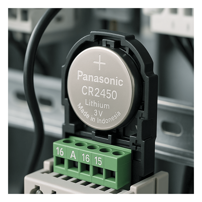 CR2450PL - Panasonic Batería de Litio Tipo Moneda / 3V / 620 mAh CR2450PL
