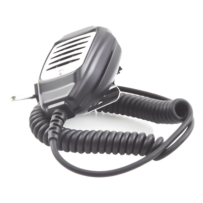TXH222 - Micrófono para Radio Móvil / Conector 8 Pines / IP54 / Cable Kevlar 40 kg / PTT para Guantes / Grado Médico