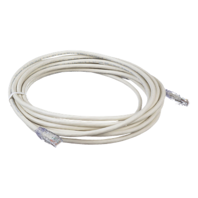 UTPSP20Y - Cable de Parcheo UTP Cat6 / 24 AWG / CM / 6.1 m (20 ft) / Color Blanco