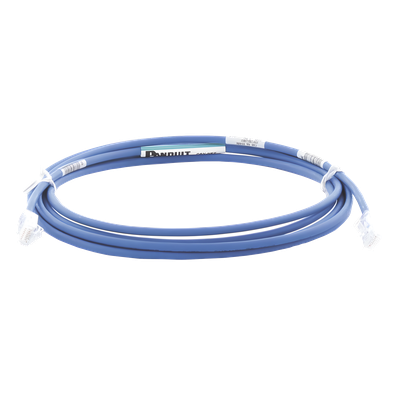 UTP28X10BU - Cable de Parcheo UTP Cat6A / 28AWG / CM-LSZH / 3.05 m (10 ft) / Azul