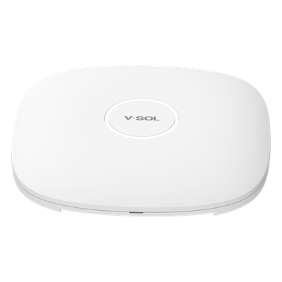 V2801AX30C-A-AIR - Punto de Acceso POF Dual GPON/EPON para Instalación en Techo, con 1 puerto GPON SC/UPC POF + 1 Puerto Gigabit Ethernet