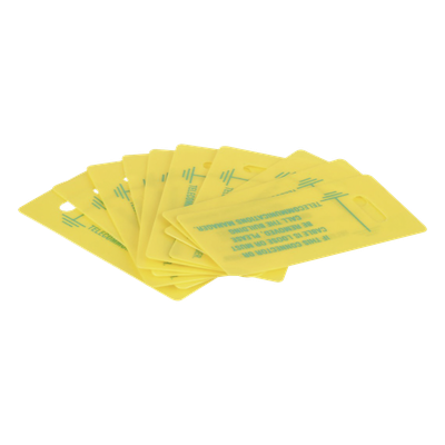 LTYK - Panduit Kit de Etiquetas para Tierra Física / 10 Unidades / 69.85 x 35.05 mm LTYK