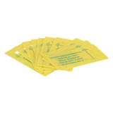 LTYK - Panduit Kit de Etiquetas para Tierra Física / 10 Unidades / 69.85 x 35.05 mm LTYK