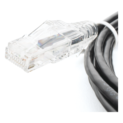 LP-UT6-300-BK-28 - Linkedpro By Epcom Cable de Parcheo Slim UTP Cat6 / 3 m (9.84 ft) / 28 AWG LP-UT6-300-BK-28