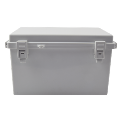 TXG-01-46 - Gabinete Plástico para Exterior (IP65) de 185 x 285 x 180 mm Cierre por Broche.
