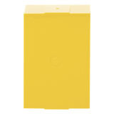 KIT-71100A-Y - Caja trasera de montaje color amarillo para estaciones de parada STOPPER