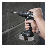 DHP-487-YX-2B - Makita Rotomartillo/Taladro Inalámbrico SIN CARBONES, Broquero de 1/2", 1,700 RPM, 18VâŽ“