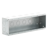 HUB-960 - Raco Caja Multigang de Acero / 6 Posiciones / Profundidad 2.5 in HUB-960
