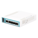 CRS106-1C-5S - CRS106-1C-5S, Ruteador con 1 Puerto Combo y 5 Puertos SFP