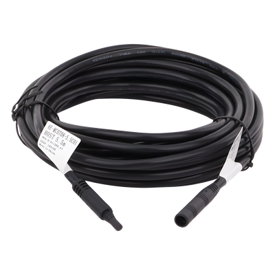 AE-MC0708-5.5C01 - Hikvision Cable Extensor de Vídeo y Audio / 6 m (19.7 ft) / Conector Aviación AE-MC0708-5.5C01