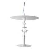 314-406 - Antena Omnidireccional de Bajo Perfil Ultra Delgada con Reflector para Máxima Ganancia de 7dBi. Cubre bandas de celular 5G, 4G, 3G y WiFi de 608 a 2700 MHz.