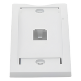 CFPE1WHY - Placa de Pared Vertical Panduit CFPE1WHY, 1 Puerto, Color Blanco.