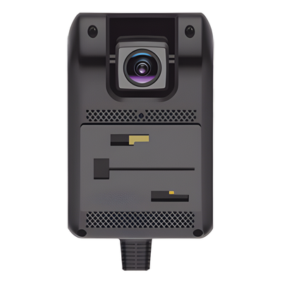 JC400 - Cámara Dual 4G+WIFI, 1080P, Botón de Pánico, Acceso a Memoria MicroSD Protegido, Acelerómetro Android, I/O