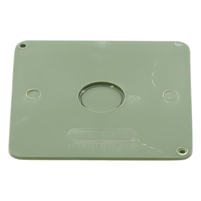 ATUP-12T - Amanco Wavin Tapa para Caja Cuadrada / 1/2 Pulgada / PVC Conduit Pesado ATUP-12T