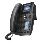 X4G - Teléfono IP Empresarial / 4 Líneas SIP / 2 Pantallas LCD / 6 Teclas BLF/DSS / Puertos Gigabit / PoE / Conferencia 3 Vías