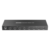 TT414PRO - Switch Matricial HDMI / 4x4 / 4K UHD 4096x2160@60Hz / HDR10 / 18 Gbps / 600 MHz / Audio 7.1 / EDID / Downscaling Automático