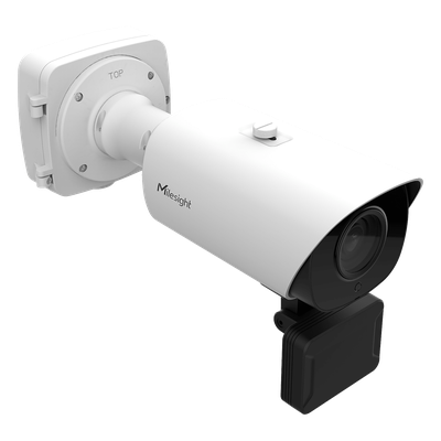 TS4466X4RIPG1/M2/A66 - Cámara LPR 4MP / Sensor CMOS 1/1.8" / Zoom Óptico 4X 8-32mm / IR 50 mts (164 ft) / ANPR hasta 40 mts / Cobertura 2 carriles / IP67 IK10 / PoE+ / H.265