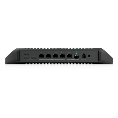 UCG-INDUSTRIAL - Cloud Gateway Industrial / Wi-Fi 7 Integrado / Puertos 10 GbE y 2.5 GbE / SFP+ / PoE+++ 90W / 350W Total / Sin Ventilador / -30 a 50 °C (-22 a 122 °F)