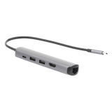 10919 - Ugreen 10919 base para portátil y replicador de puertos Alámbrico USB 3.2 Gen 1 (3.1 Gen 1) Type-C Gris
