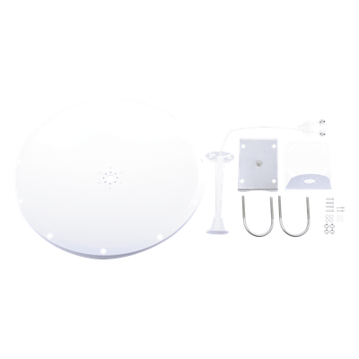 KIT-TXP-28SMA-RD2 - Kit de Antena y Radomo / 28 dBi / 4.8-6.5 GHz / SMA Macho Inverso / Alcance 15 km (9.3 mi)