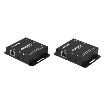 EPC-ED9100R2 - Kit Extensor HDMI | 4K30 hasta 100m | Cat6 | Transmisión sin Compresión | Soporta PoC Bidireccional | EDID y Audio 5.1CH