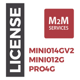 VOUCHER1Y - Licencia de Servicio M2M / 1 Año / Comunicación Ilimitada / Activación por Código / Compatible con MINI014GV2, MINI012G y PRO4G