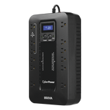 EC850LCD - CyberPower EC850LCD sistema de alimentación ininterrumpida (UPS) Línea interactiva 0,85 kVA 510 W 12 salidas AC