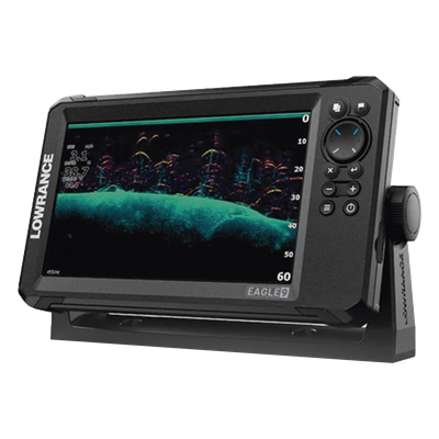 000-16124-001 - Eagle-9 ecosonda en pantalla horizontal IPS de 9 pulgadas, incluye transductor skimmer 50/200 kHz