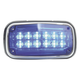XT1885B - Luz de Advertencia LED / 12 LEDs / 11 Patrones de Destello / IP67 / 12-30 VCC / 170 x 134 x 64.5 mm