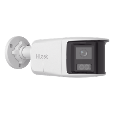 IPC-B460HAD-LUF/SL - [Dual Light] Bala IP 6 Megapixel / Imagen Panorámica 180°/ PoE / Micrófono y Bocina Integrado / Exterior IP67 / Audio Bidireccional / Alarma Visual y